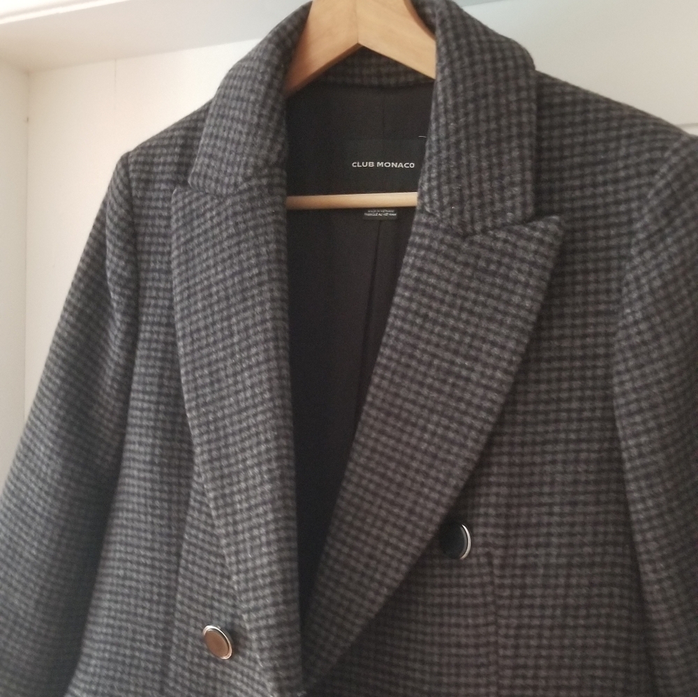 Club Monaco Coat. Size Medium